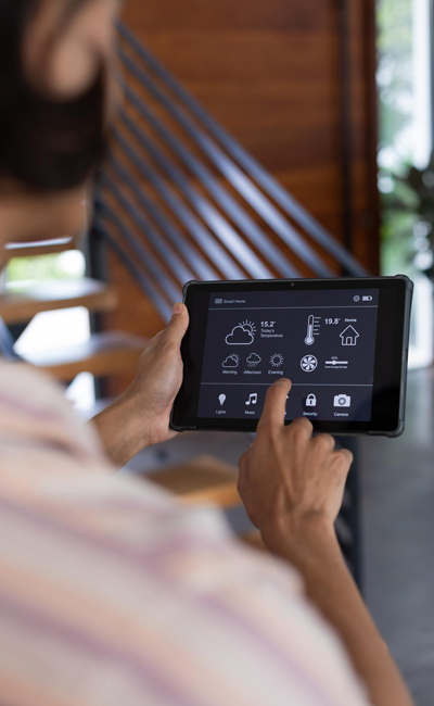 Automated smart home technology for energy efficiency