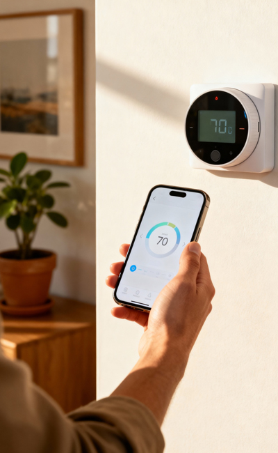 Smart climate control system for modern homes
